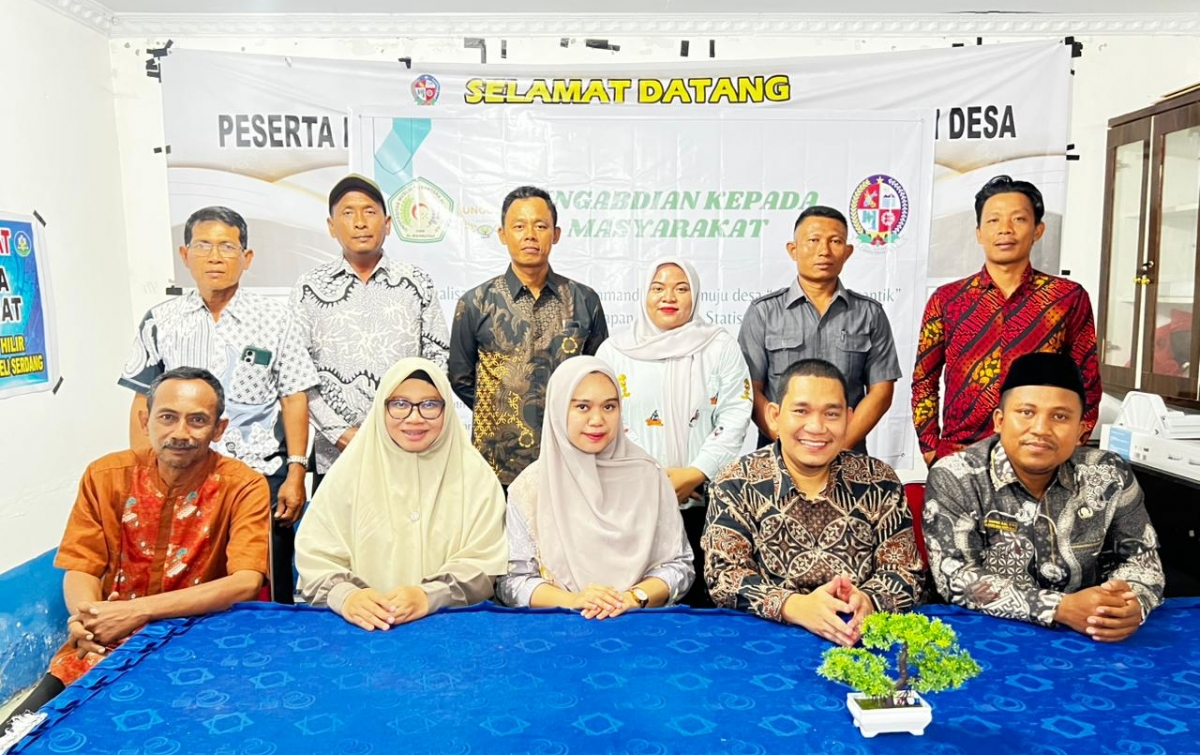 UMN Al Washliyah Pengabdian Masyarakat, Perkuat Literasi Akuntansi Syariah UMKM di Sukamandi Hilir