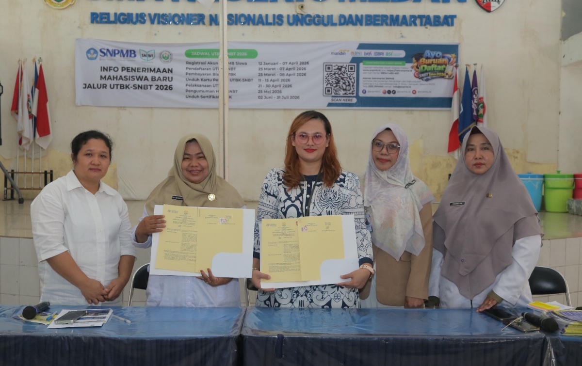 Tingkatkan Mutu Pendidikan, UDI Jalin Kerja Sama dengan SMAN 8 Medan