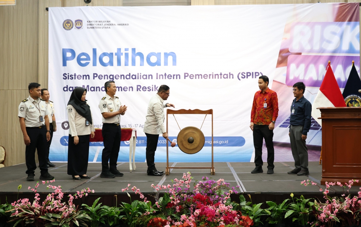 Kedepankan Integritas Serta Tata Kelola, Imigrasi Sumut Gelar Pelatihan SPIP dan Manajemen Risiko