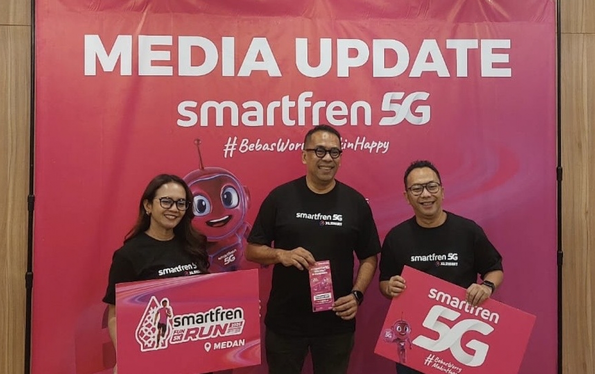 Smartfren Fun Run 2026 di Medan Bidik Lonjakan Pengguna Digital Sumut