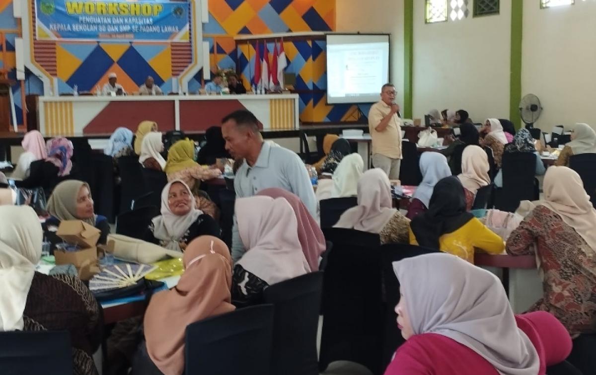 PWI Palas Gelar Workshop Penguatan dan Kapasitas Kepala Sekolah