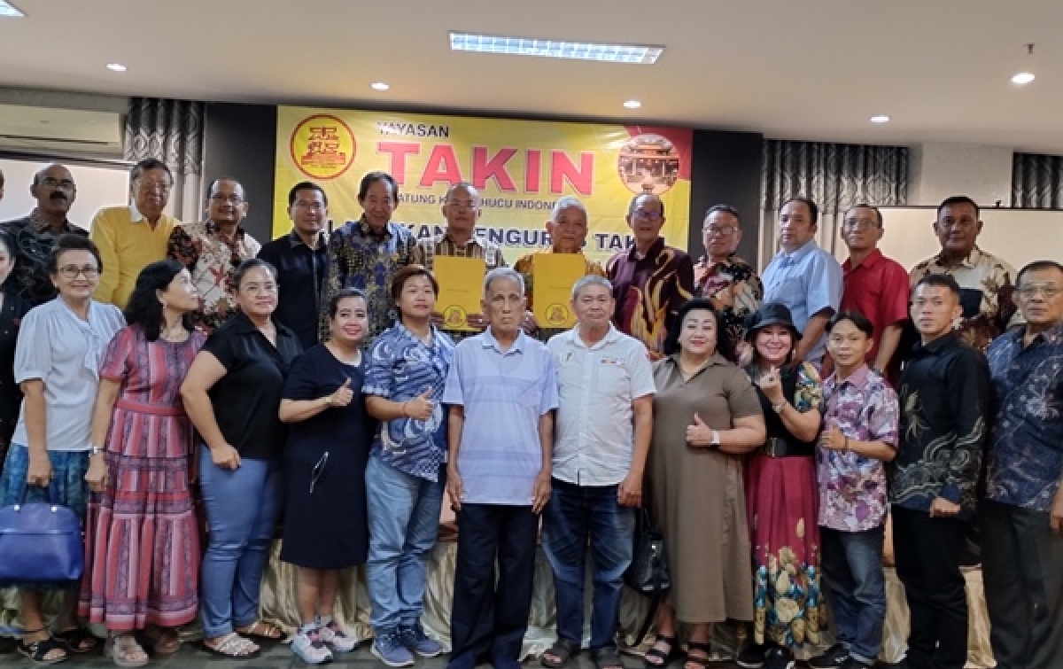 Rudy Leonard Resmi Melantik Pengurus TAKIN Sumbagut dan TAKIN Kota Medan