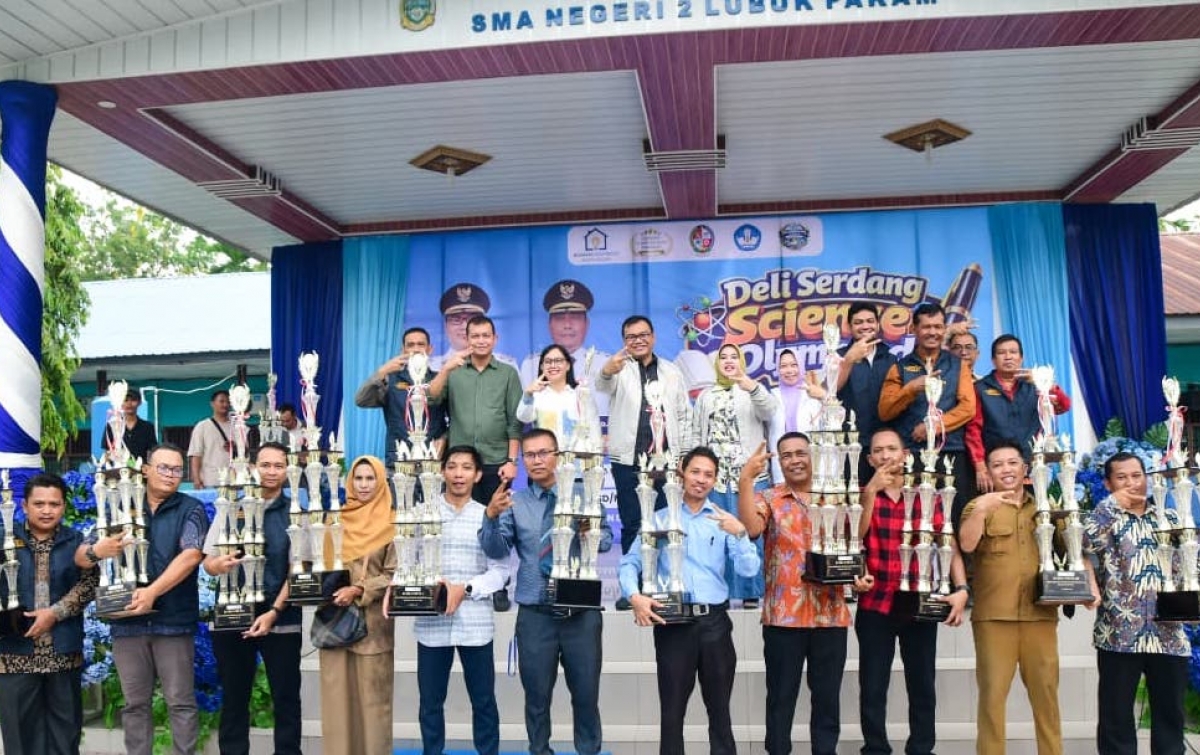 Lampaui Target, Science Olympiad Bangkitkan Semangat Belajar Pelajar Deli Serdang