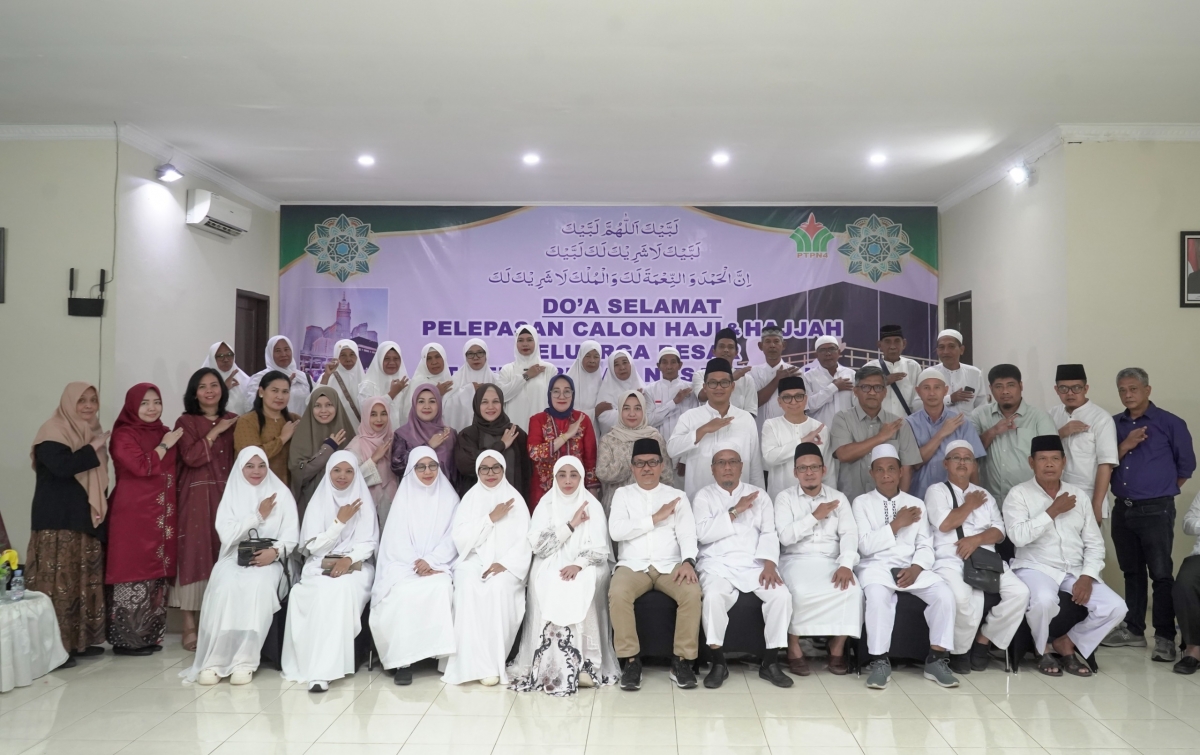 PTPN IV Regional I Medan Gelar Doa Selamat Bagi 60 Jemaah Calon Haji 2026