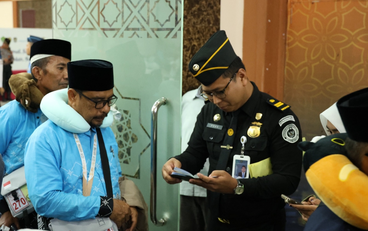 Haji 2026: Imigrasi Sumut Sukses Kawal Kloter Pertama Embarkasi Medan