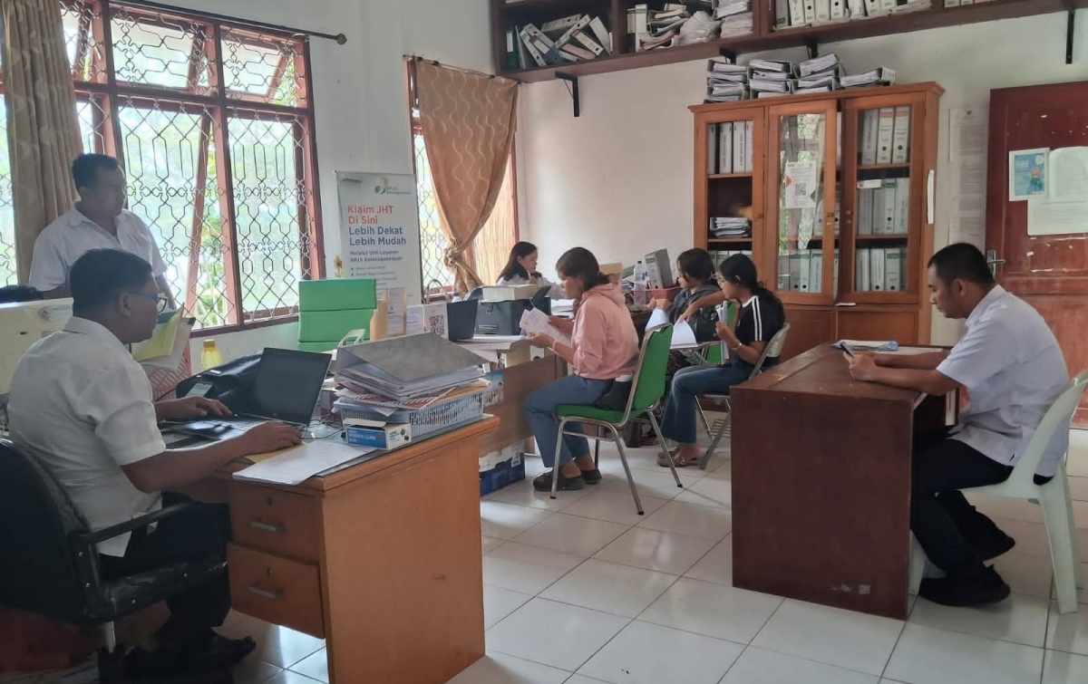 Dinas Koperasi, UMKM dan Tenaga Kerja Buka Pelatihan Gratis Berbasis Kompetensi di BLK Samosir