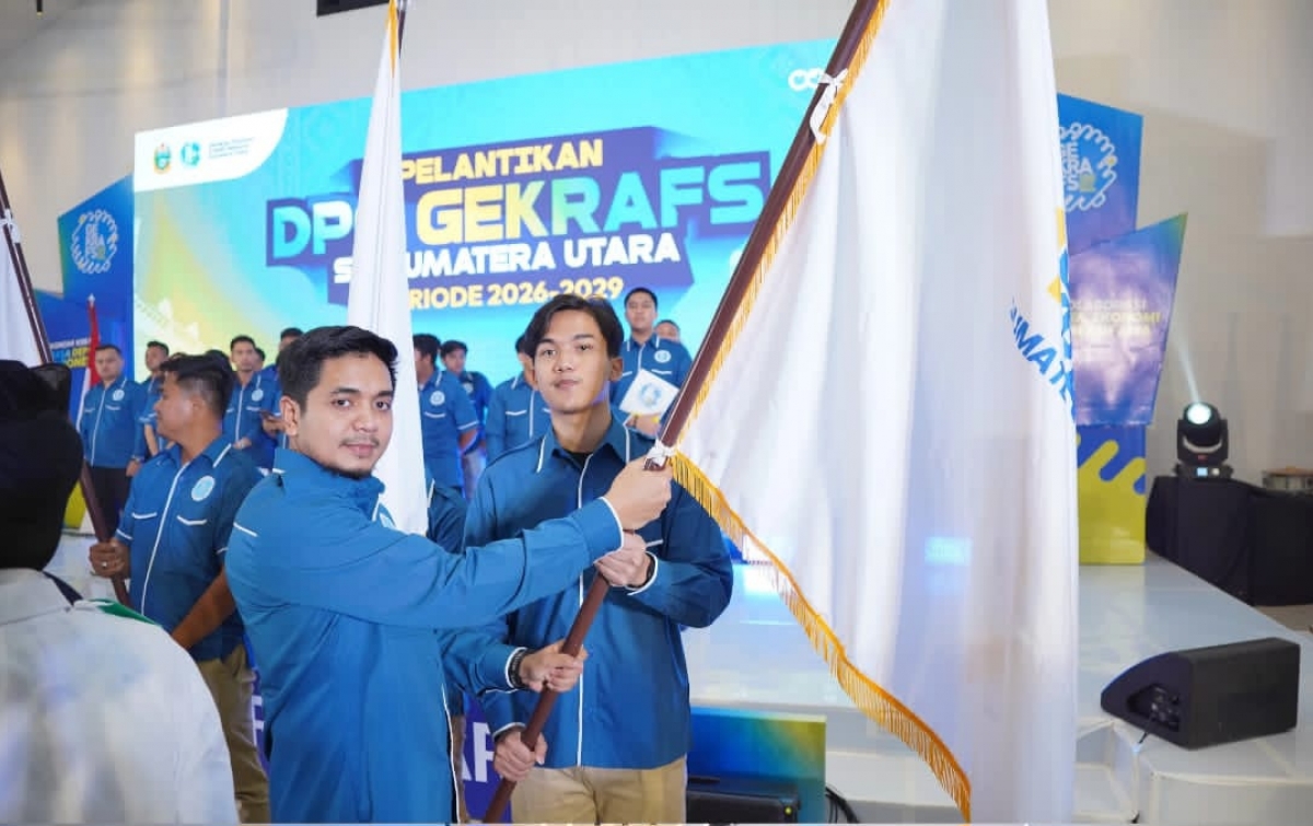 Gekrafs Kampus Sumut Dilantik, Siap Mendorong Pengembangan Ekraf di Kampus se-Sumatera Utara