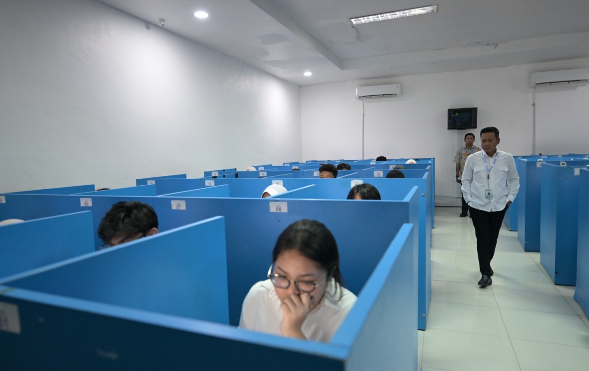 Rektor USU Tinjau Hari Pertama UTBK-SNBT 2026, Pastikan Tak Ada Celah untuk Peserta Curang