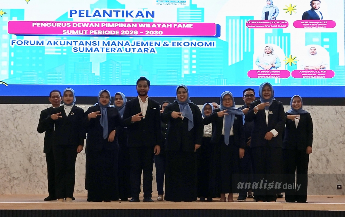 Sinergi Akademisi dan Praktisi, Dr. Rini Indahwati Resmi Pimpin DPW FAME Sumut 2026-2030