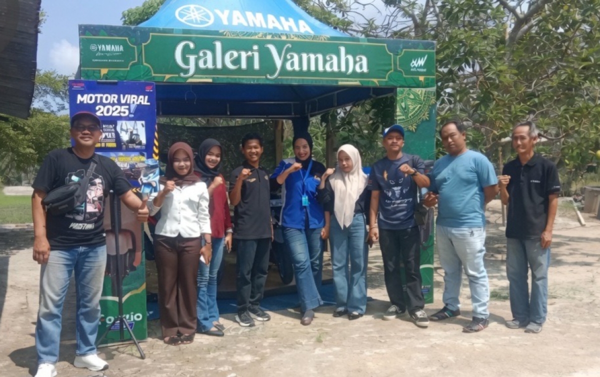 Yamaha Gelar Caravan di Kolam Pancing Bedul Lestari, Gear Ulitima Curi Perhatian Pengunjung