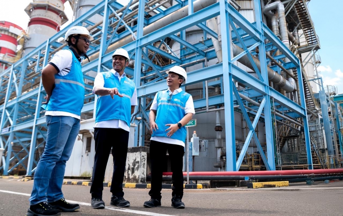 Bank Mandiri Kunjungi PLTGU Muara Tawar, Dukung Transisi Energi dan Pasar Karbon