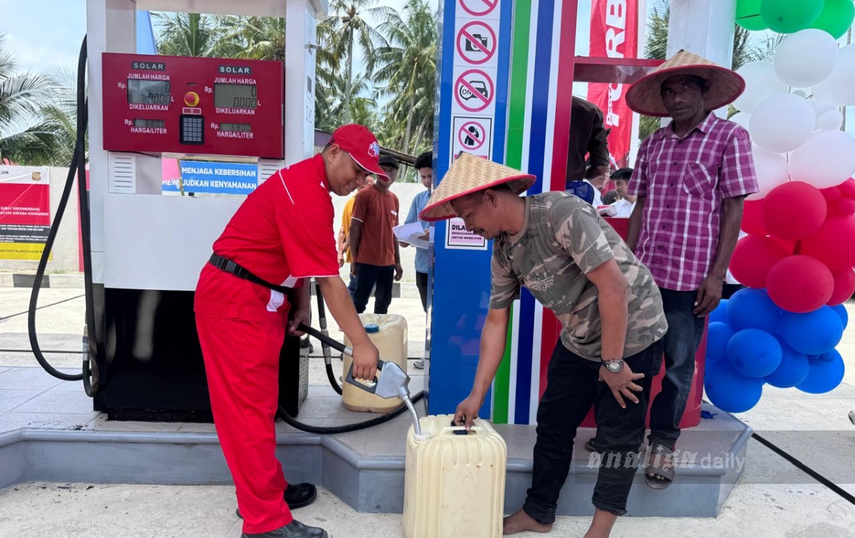 Pangkas Jarak 10 Km, Kehadiran SPBUN di Bakongan Timur Aceh Selatan Jadi 'Napas Baru' Bagi Nelayan