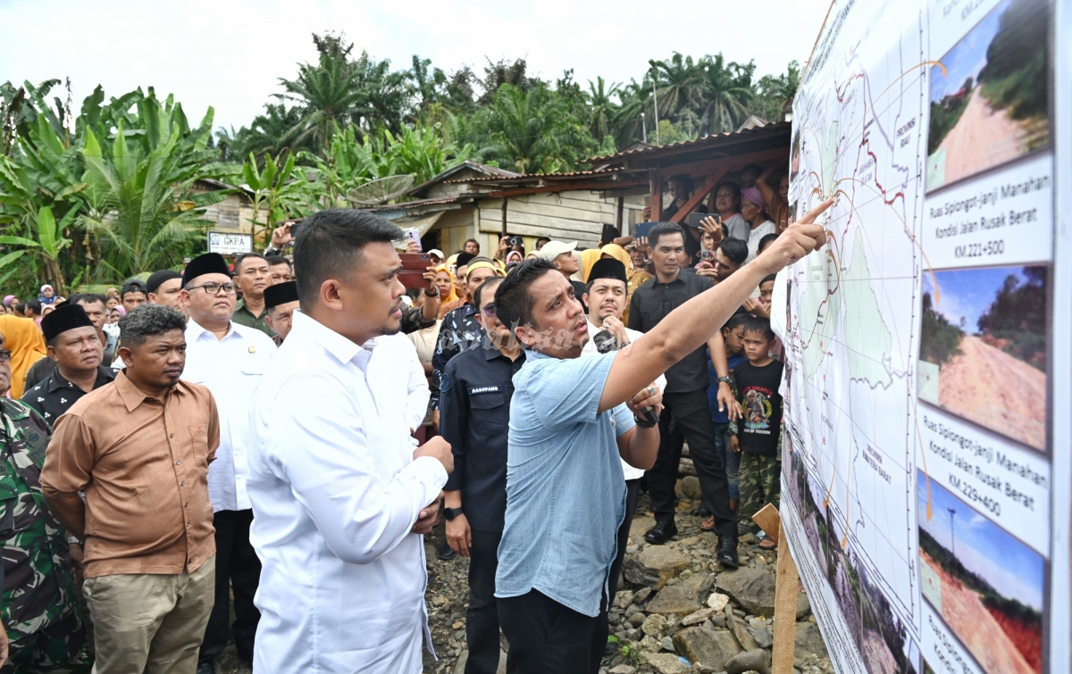 Rp158 Miliar Digelontorkan, Jalan Aek Nabara–Negeri Lama–Tj Sarang Mulai Diperbaiki Tahun Ini