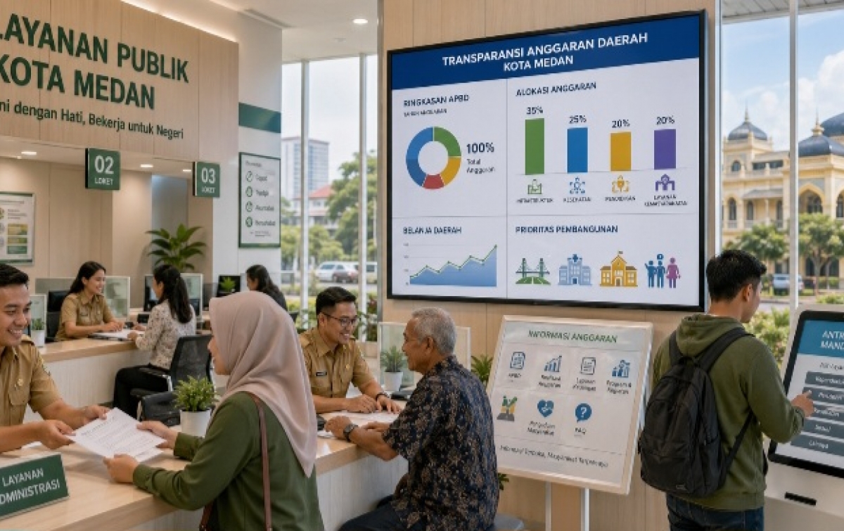 Penelitian di Medan: Kualitas Pelayanan Publik dan Transparansi Anggaran Berperan dalam Meningkatkan Kepercayaan Masyarakat