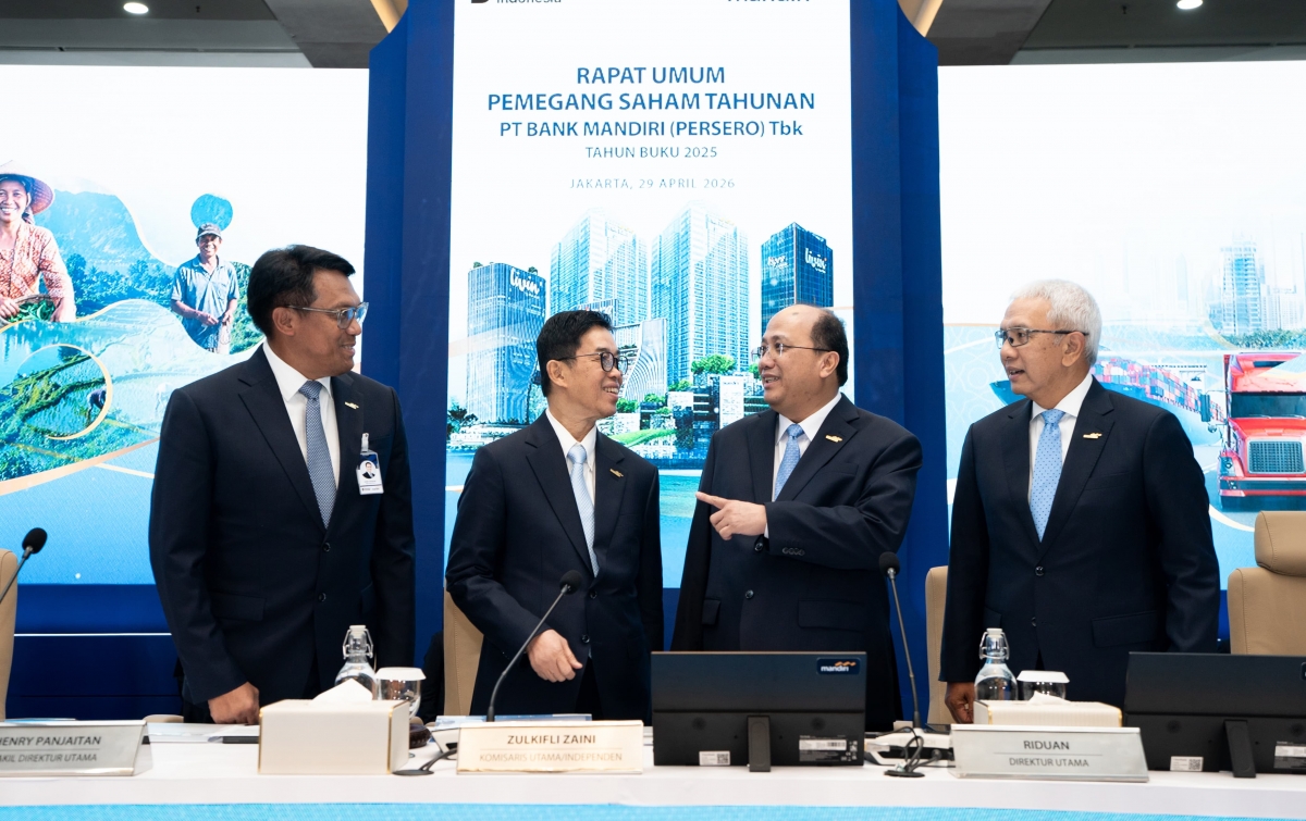 Ditopang Fundamental Solid, RUPST Bank Mandiri Restui Dividen, Buyback, dan Penyegaran Pengurus