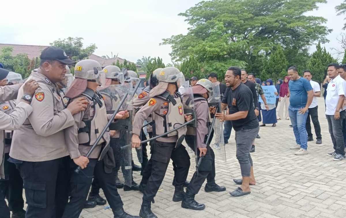 Mulai dari Negosiasi Hingga Penindakan Provokator, Begini Cara Polres Sergai Amankan Wilayah