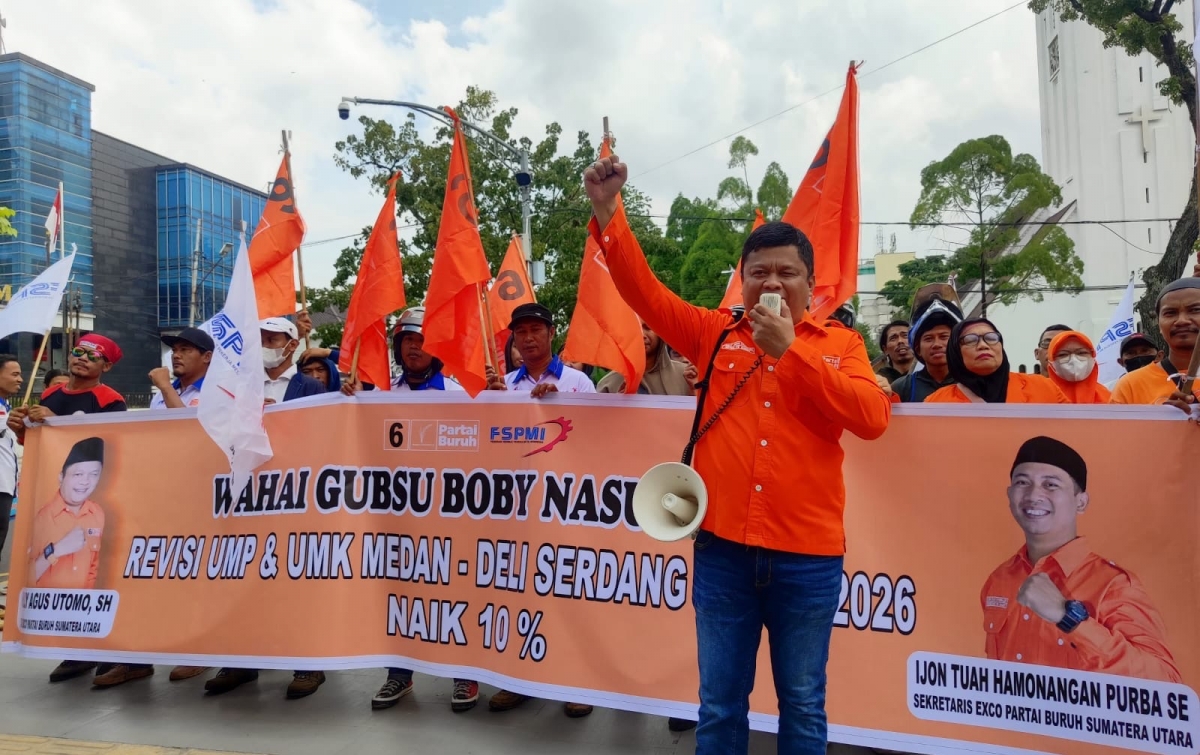 May Day, Ribuan Buruh Sumut Besok Aksi di Kantor Gubernur dan DPRD, Ini Tuntutannya