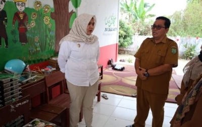 Sidak ke Sekolah, Wabup Madina Minta Korwil Tegas Awasi MBG