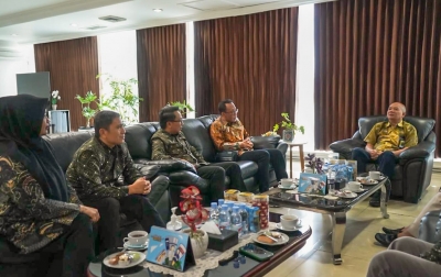 Perkuat Sinergi, BPJS Ketenagakerjaan Sumbagut Sambangi Kanwil DJP Sumut I