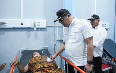 Bupati Deli Serdang Tinjau Langsung Korban dan Longsor Sembahe