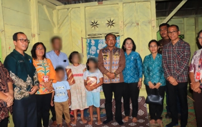 Pemkab Samosir Dampingi Anak Korban KDRT, Wabup Tegaskan Nol Toleransi Kekerasan