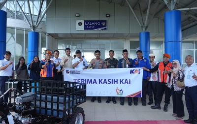 Tingkatkan Kesejahteraan Warga, KAI Gelar Bakti Sosial di Kabupaten Batu Bara