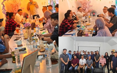 Gelar Halalbihalal PETIR,  Darma : Diharapkan Dukungan Insan Pers dalam Berbagai Program PLN