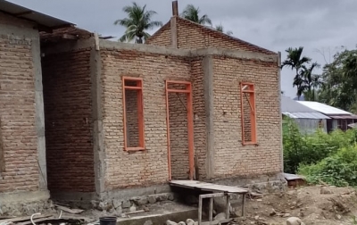 Pembangunan Huntap Mandiri Bantuan KDM Sebanyak 58 Unit di Taput Belum Rampung