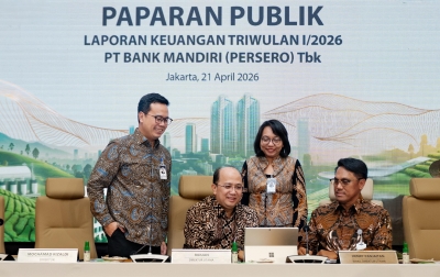 Bank Mandiri Catat Laba Bersih Rp15,4 Triliun di Kuartal I 2026
