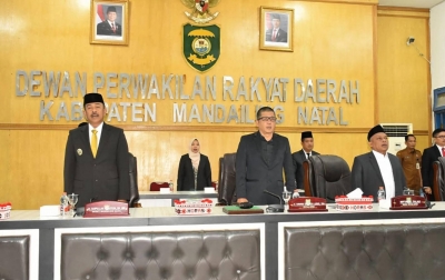 Bupati Madina Sampaikan LKPJ 2025, Realisasi APBD Capai 1,8 Triliun
