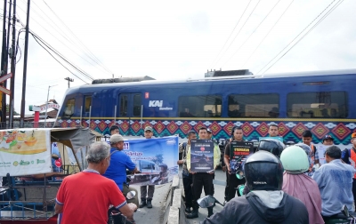 Imbauan kepada Masyarakat untuk Taat Saat Melintasi Perlintasan Kereta Api Demi Keselamatan Bersama