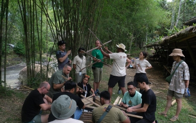 Orangutan Haven Ubah Paradigma Konstruksi Berkelanjutan Melalui Lokakarya Bambu Bersertifikat Internasional