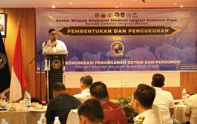 Imigrasi Sumut Kukuhkan FORKOPDENSI, Benteng Baru Kedaulatan Negara