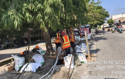 Penataan Kabel Udara Deli Serdang Dimulai, Lubuk Pakam Pilot Project