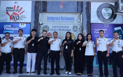 Sinergi Imigrasi Belawan dan Ombudsman RI: Wujud Kepastian Layanan dan Hukum