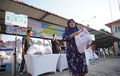 Pertamina Patra Niaga Sumbagut Hadir untuk Masyarakat, 1.000 Paket Sembako Disalurkan Melalui Pasar Murah di Lhokseumawe