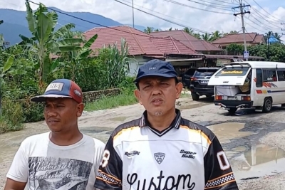 Jalan Nasional di Sipange Julu Rusak Parah, Anggota DPRD Sumut & Tokoh Muda Desak Perbaikan Segera
