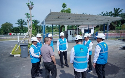 Targetkan Net Zero Emissions, PLN dan Polda Sumut Berkolaborasi Bangun Infrastruktur Energi Bersih