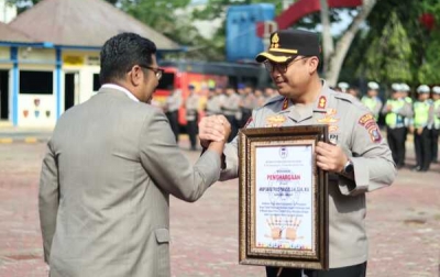 Tangani Kasus Viral Secara Humanis, Komnas PA Pusat Berikan Penghargaan Kepada Polres Langkat