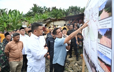 Rp158 Miliar Digelontorkan, Jalan Aek Nabara–Negeri Lama–Tj Sarang Mulai Diperbaiki Tahun Ini