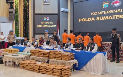 Modus Tangki BBM Modifikasi, Polda Sumut Bongkar Penyelundupan 22 Kg Sabu Jaringan Malaysia-Aceh