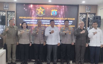 Polrestabes Terima Tim Penelitian Lemdiklat Polri,  Pemimpin Era Digital Harus Adaptif