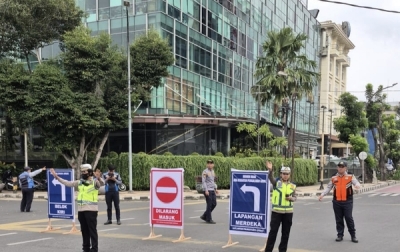 Sispamkota Pengalihan Arus Lalin Berjalan Lancar, Kapolrestabes Apresiasi Warga Medan