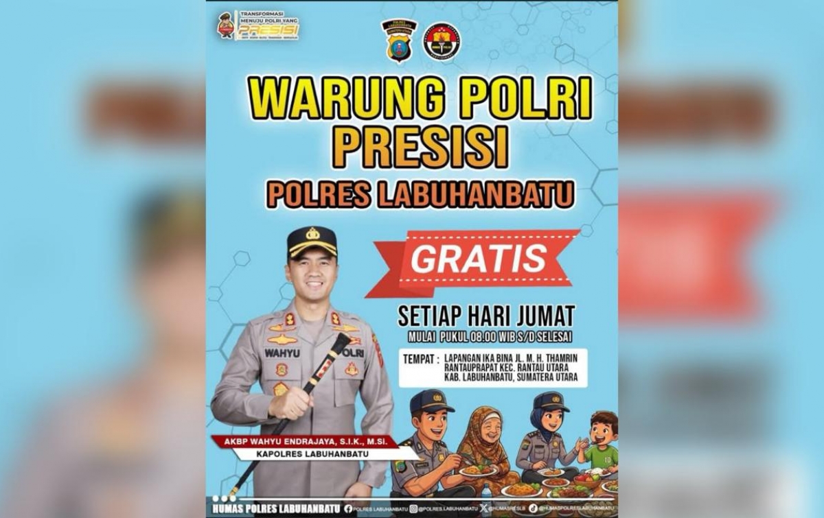 FKUB Labuhanbatu Apresiasi Warung Polri Presisi