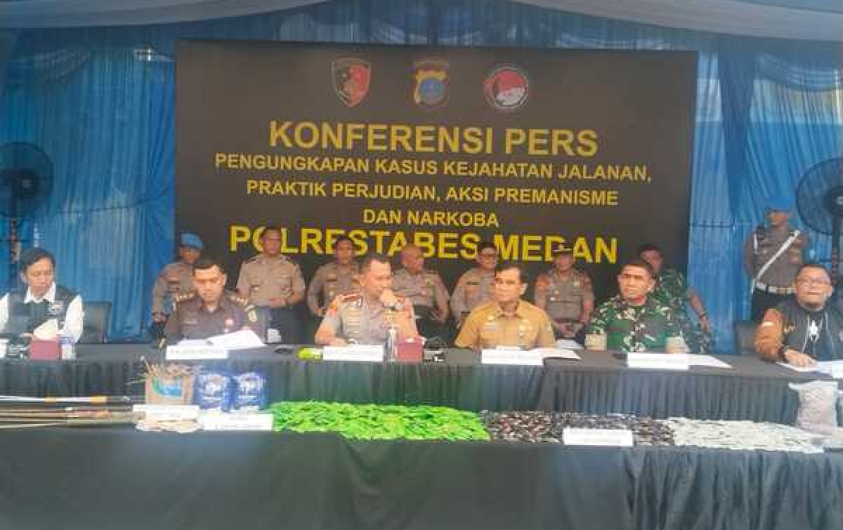 Ungkap Ratusan Kasus Kejahatan Jalanan,  Polrestabes Buka Gerai Pengembalian  Motor Hasil Curian