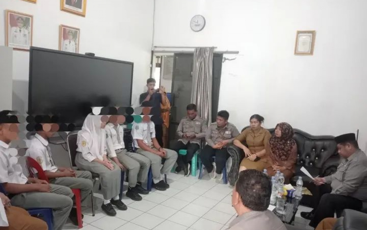 KPAD Labura Jembatani Perdamaian Perkelahian Antar Pelajar yang Viral di Medsos