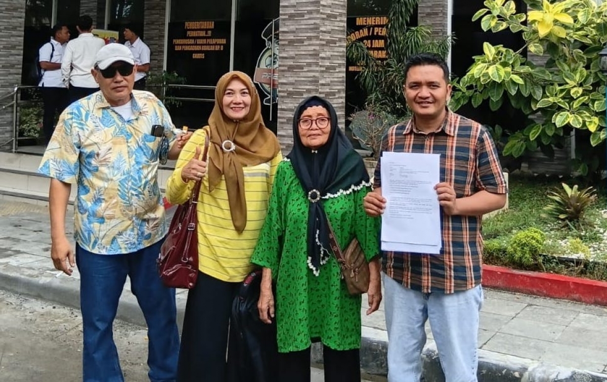 Tanahnya Diserobot, Mardiana Melapor ke Poldasu