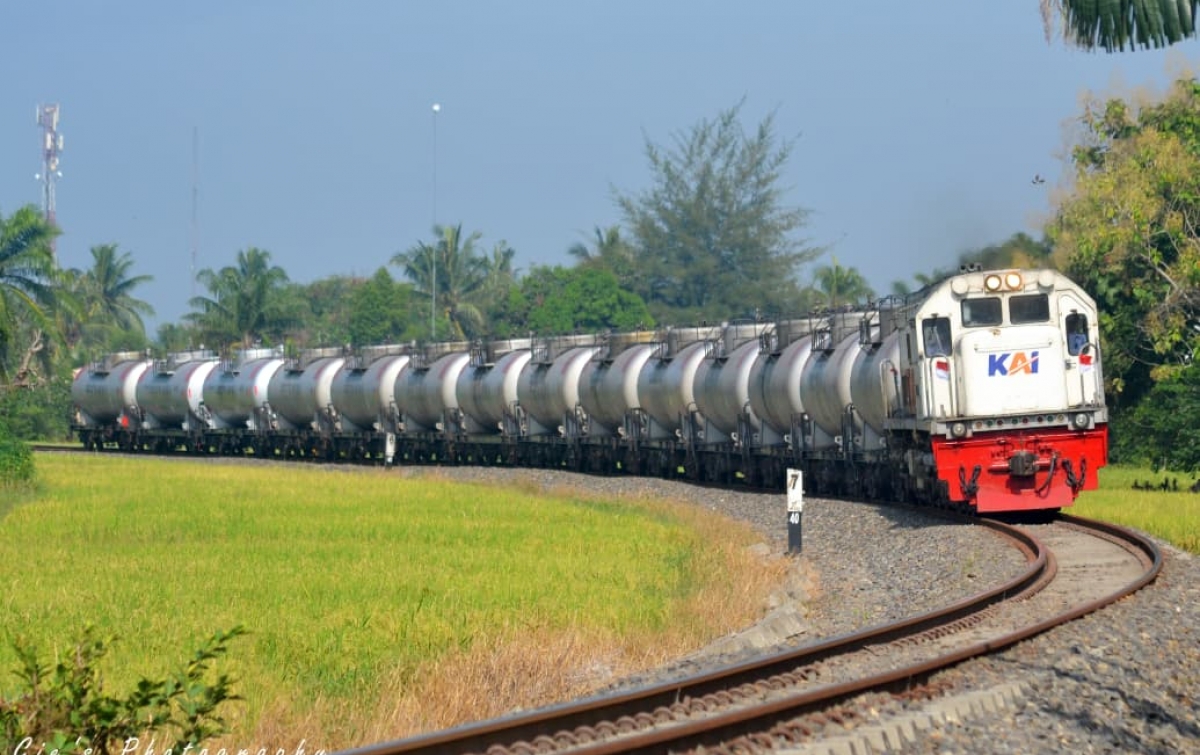 Perjalanan Terukur, Moda Kereta Api Dukung Stabilitas Stok BBM di Sumatera Utara