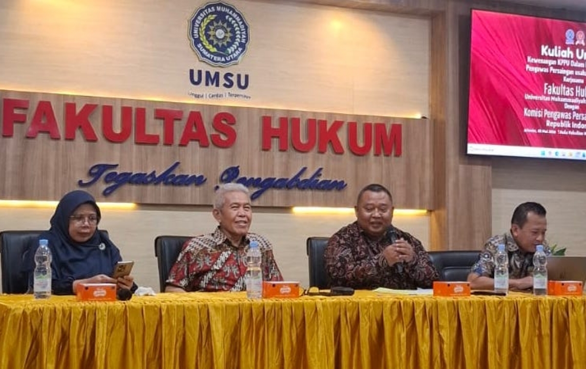 KPPU Gandeng UMSU: Siapkan Generasi Muda Penjaga Ekosistem Usaha Sehat di Indonesia