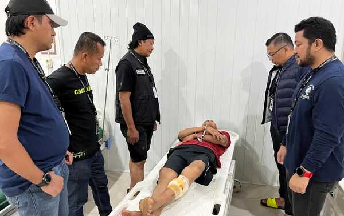 8 Kali Masuk Bui, Pengedar Sabu Bantaran Rel KA Kawasan Tembung Ditembak